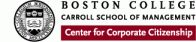 The Center for Corporate Citizenship at Boston College logo